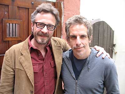 Marc Maron and Ben Stiller