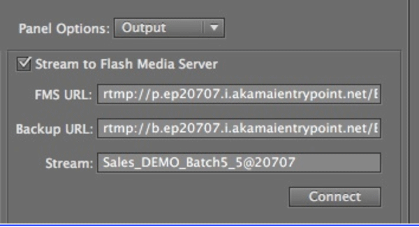 Flash Media Live Encoder
