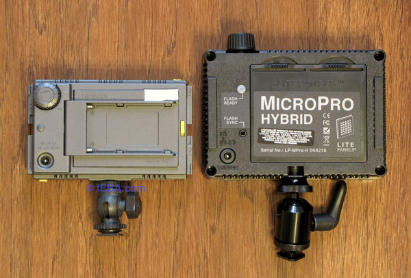 Litepanels MicroPro and Sony Z96