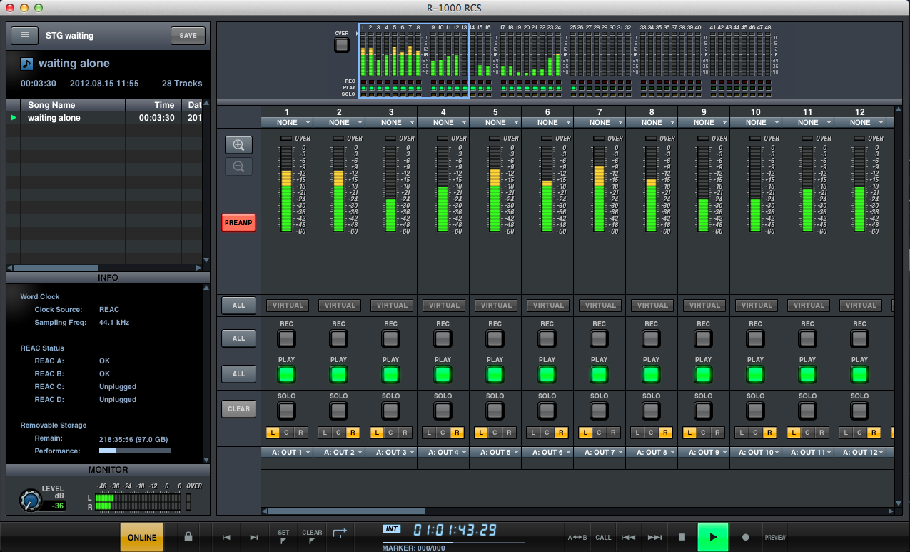 Roland V-Mixing System Control Software