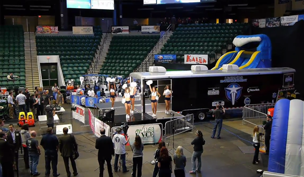 Texas Legends Mobile Production Trailer