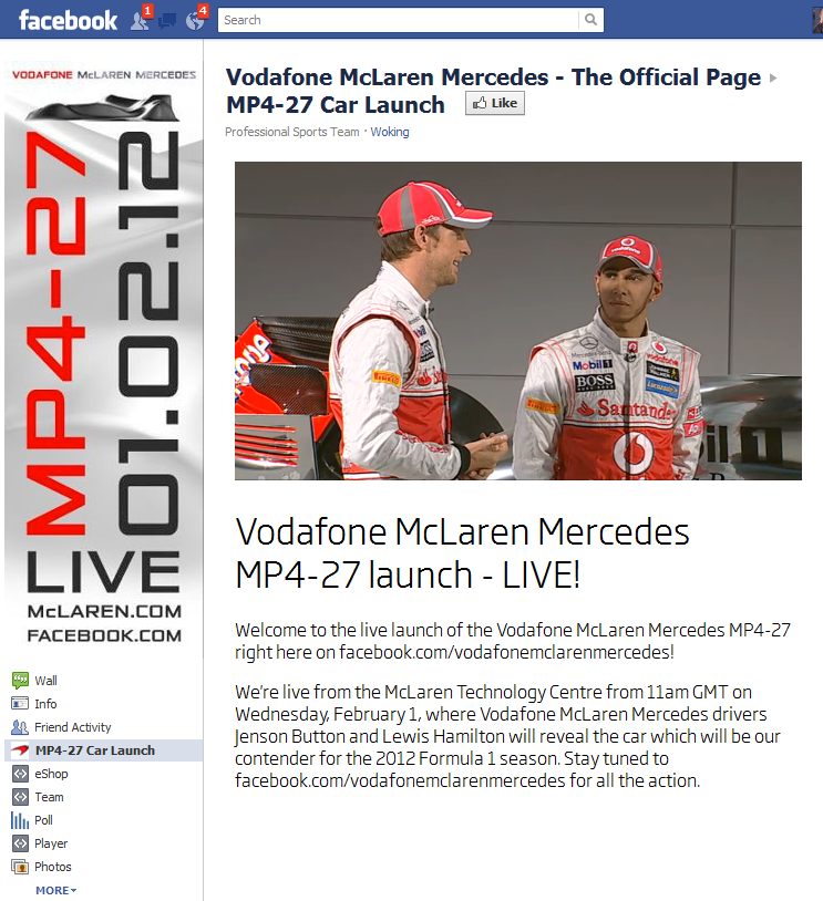 McLaren F1 Launch
