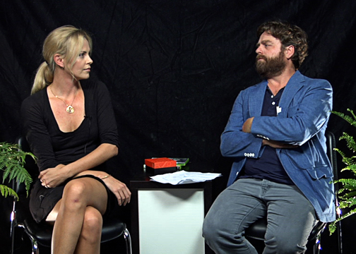 Charlize Theron, Zach Galifianakis